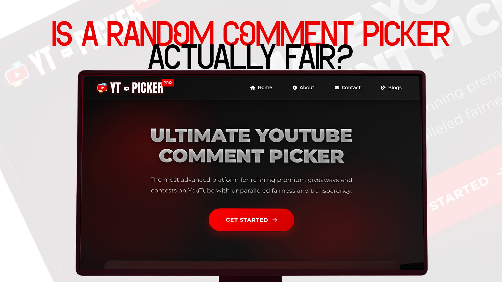 Is a Random Comment Picker Actually Fair?