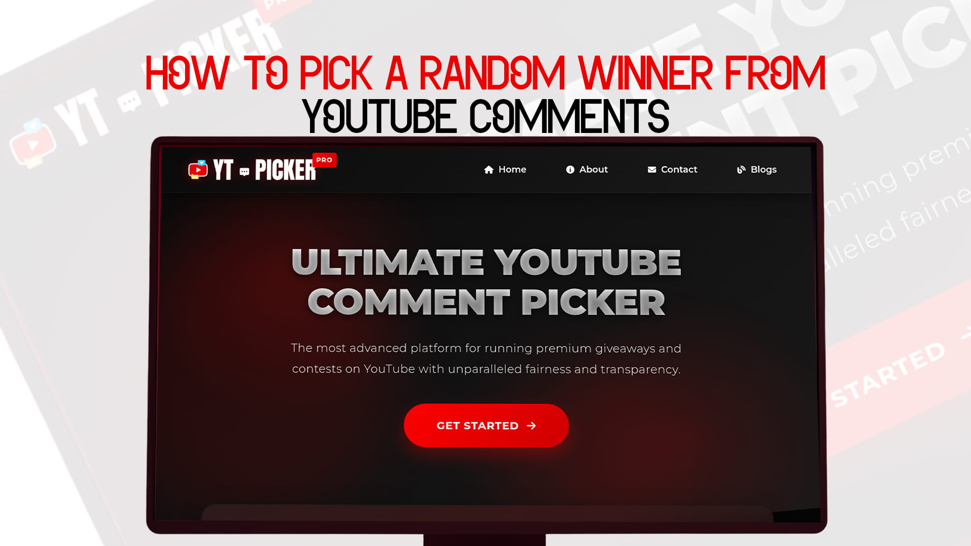 How to Pick a Random Winner from YouTube Comments